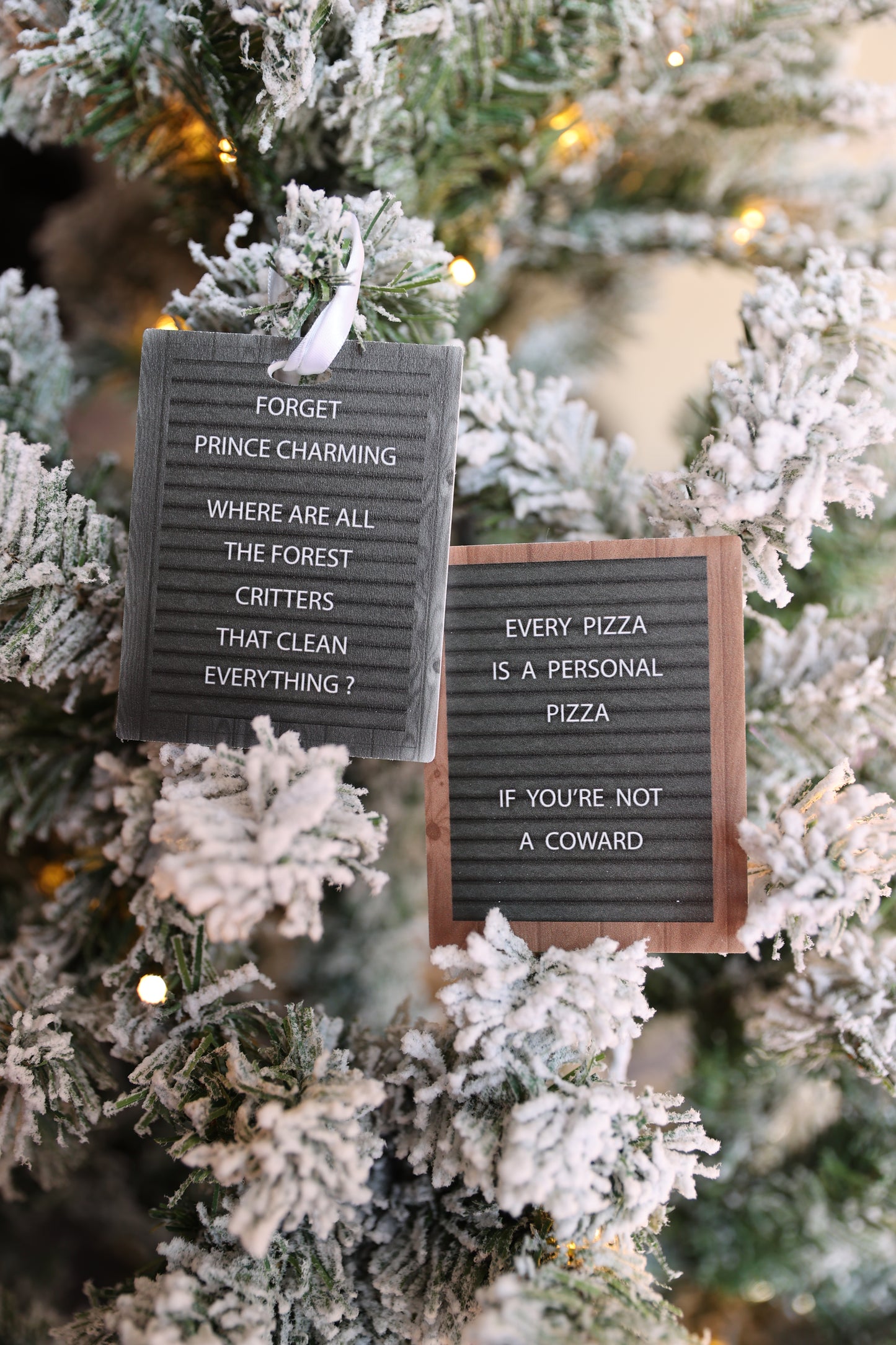 Christmas Ornament - Letterboard