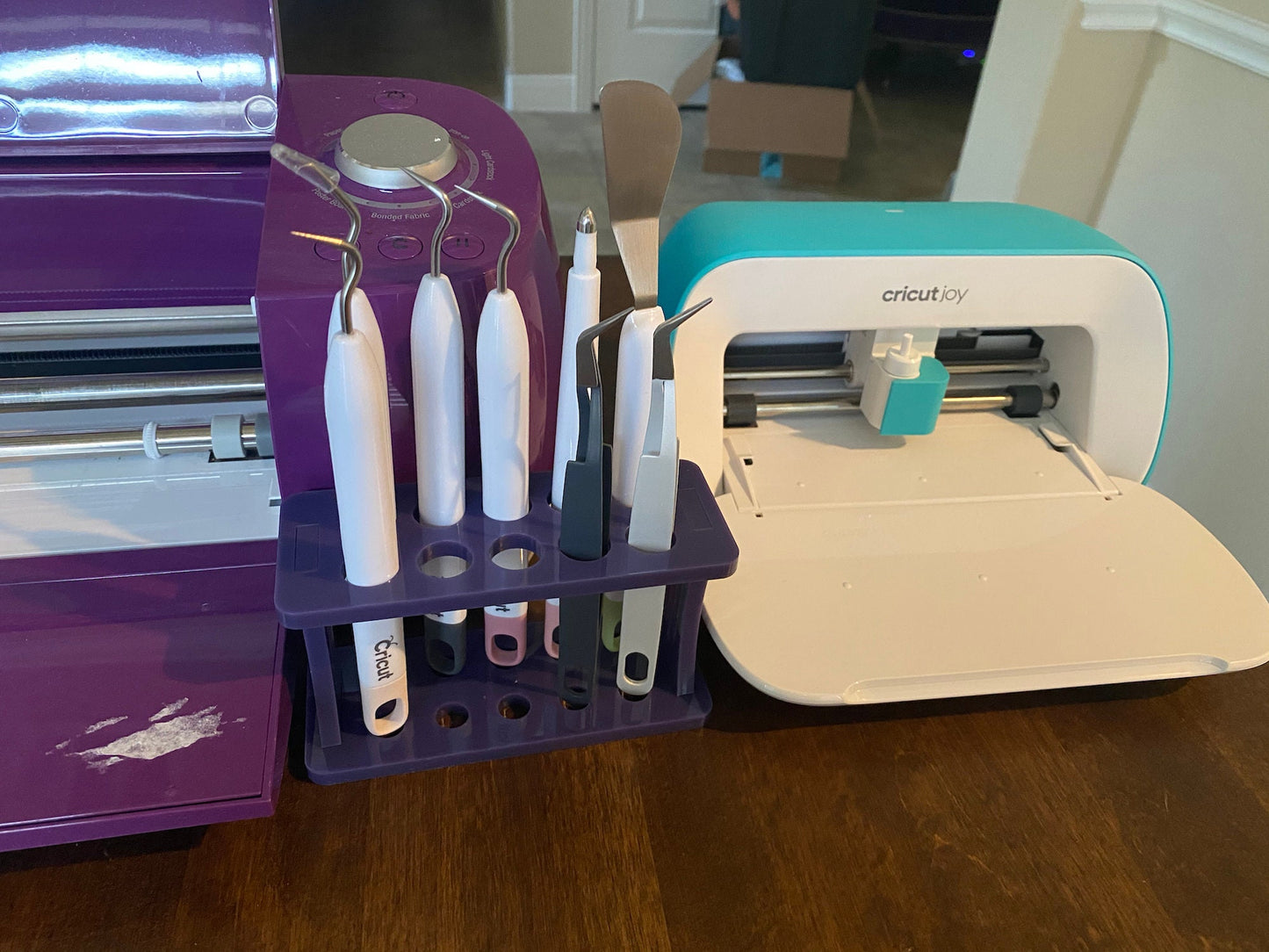 Cricut Tools Holder - SVG File For 1/4 Acrylic or Wood