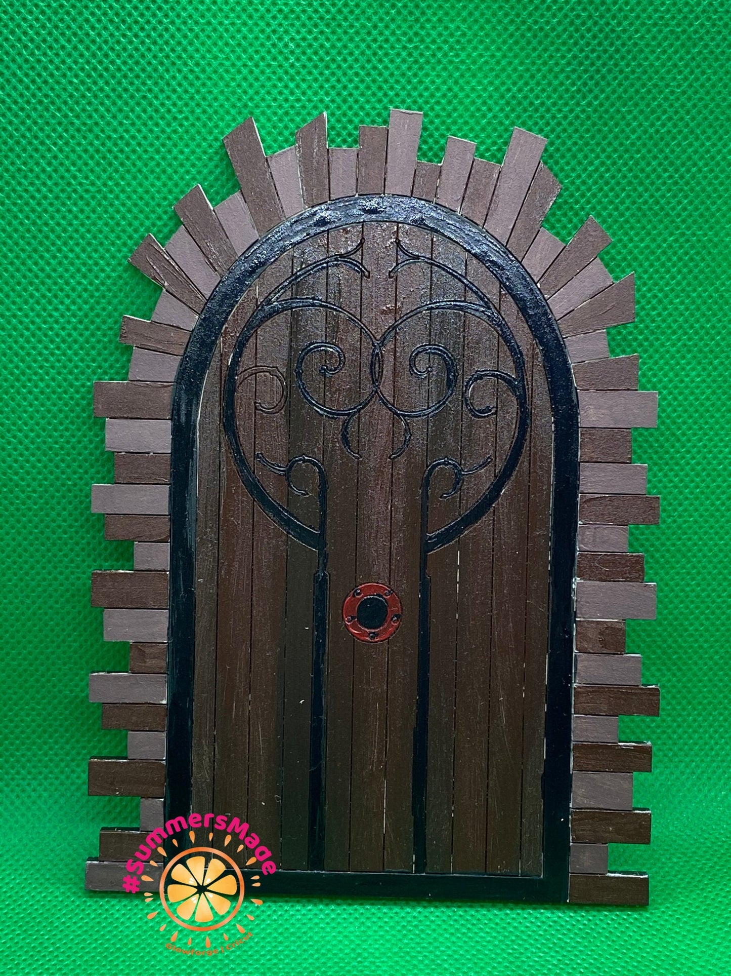 V1 - 6 Wooden Fairy Doors Volume One - 6 Fairy Doors to decorate